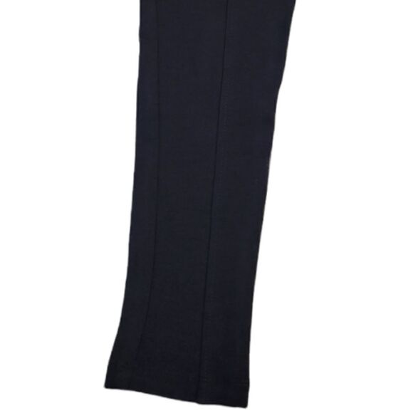 Classy Black Slim Fit Pants with Zipper in the Back - Picture 4 of 9